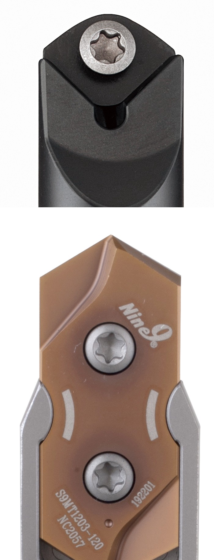 NINE9 NC-Spot und ACE-Spot Wendeschneidplatten im Vergleich