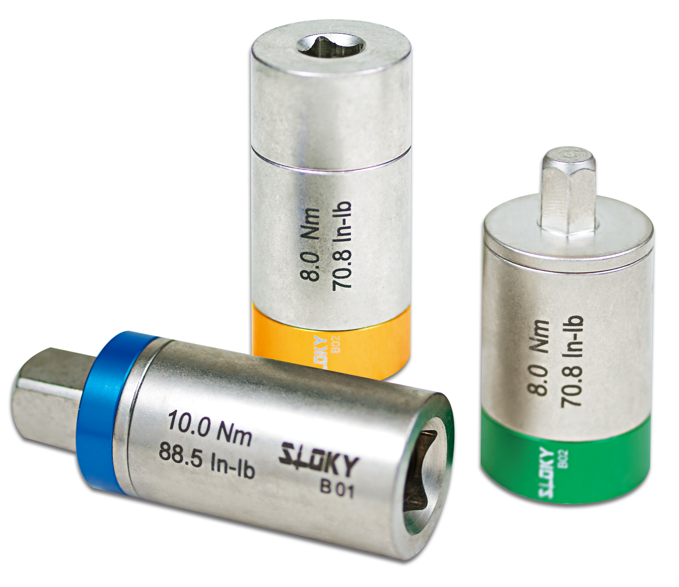 SLOKY Extended Torque Adapter Familie mit verschiedenen Anschlusstypen