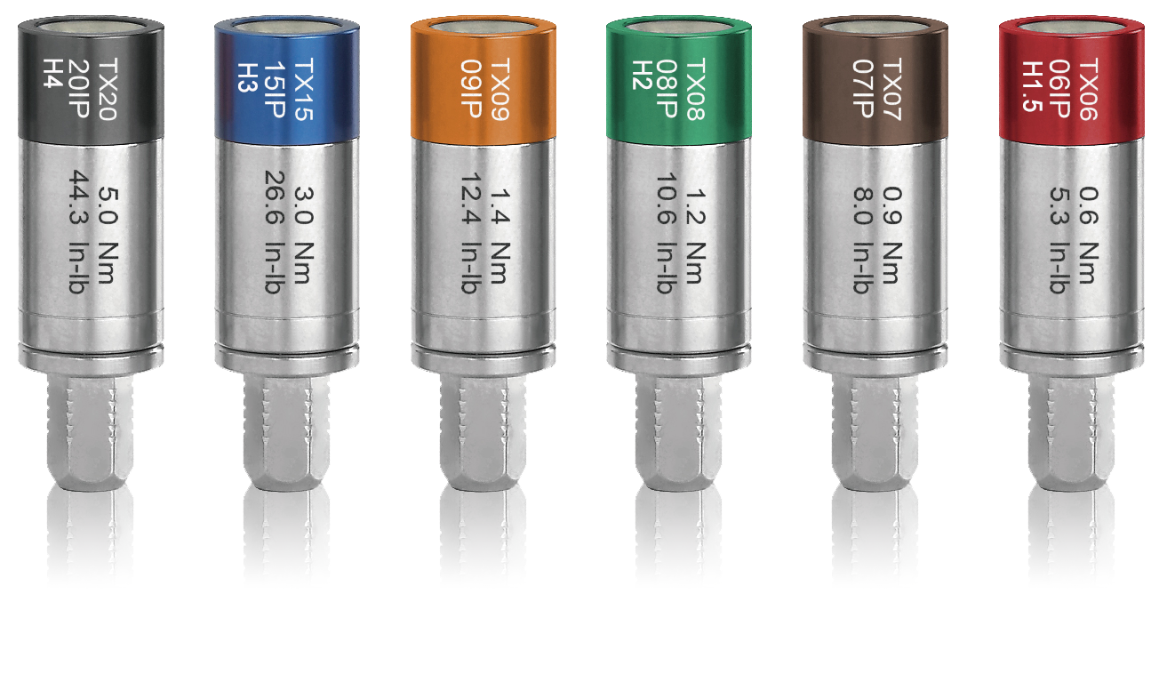 SLOKY Torque Adapter Familie in verschiedenen Drehmomentwerten
