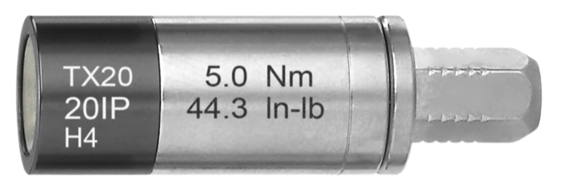 SLOKY Standard Torque Adapter: 0,1 bis 6,0 Nm für Wendeschneidplatten