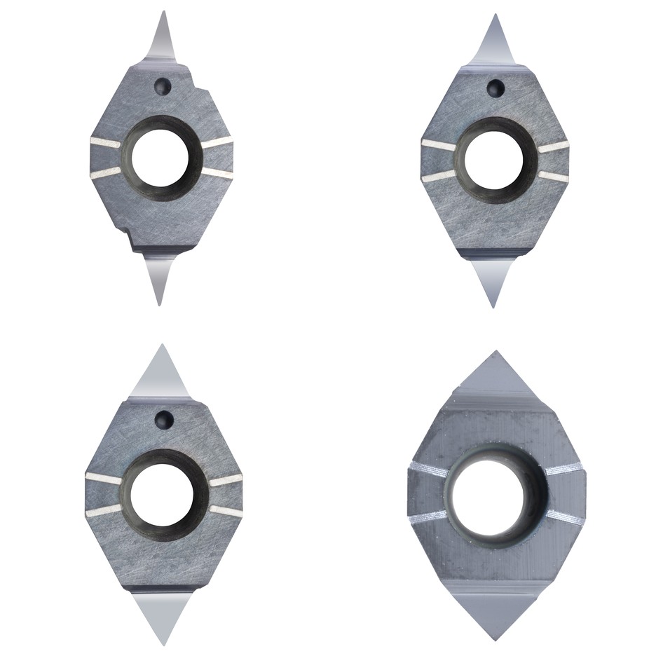 NINE9 X060 Gravierplatten in vier Winkeln: 30°, 45°, 60°, 90°